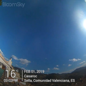 Casaroc webcam 1st Feb 2019