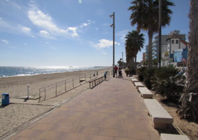 La Vila Joiosa, Playa Central