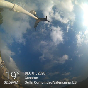 Sella weather records December 1st 2020 Casaroc webcam, Sella Costa Blanca